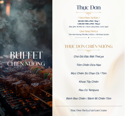 BUFFET CHIÊN NƯỚNG