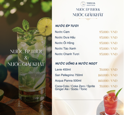 NƯỚC ÉP TƯƠI & NƯỚC GIẢI KHÁT