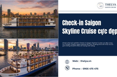 Check-in Saigon Skyline Cruise cực đẹp