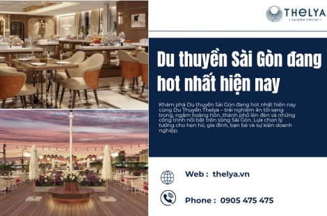 Du thuyền Sài Gòn đang hot nhất hiện nay