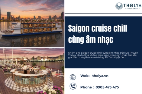 Saigon cruise chill cùng âm nhạc