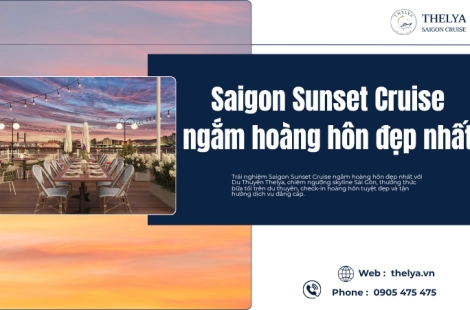 Saigon Sunset Cruise ngắm hoàng hôn đẹp nhất