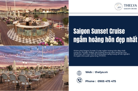 Saigon Sunset Cruise ngắm hoàng hôn đẹp nhất