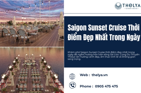 Saigon Sunset Cruise Thời Điểm Đẹp Nhất Trong Ngày