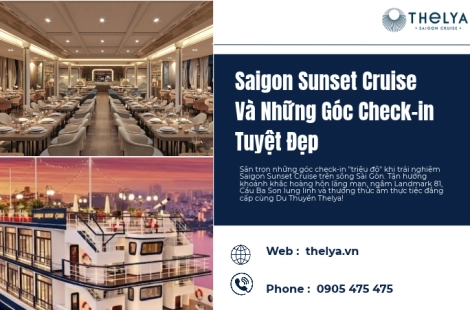 Saigon Sunset Cruise Và Những Góc Check-in Tuyệt Đẹp
