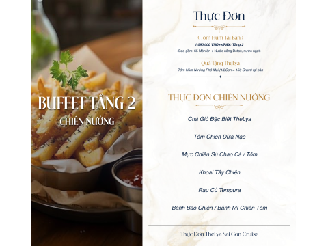 BUFFET CHIÊN NƯỚNG TẦNG 2
