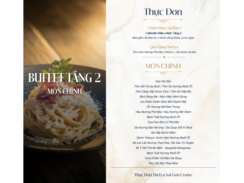 BUFFET MÓN CHÍNH TẦNG 2