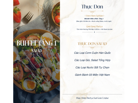 BUFFET SALAD TẦNG 1