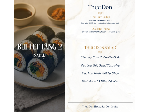 BUFFET SALAD TẦNG 2