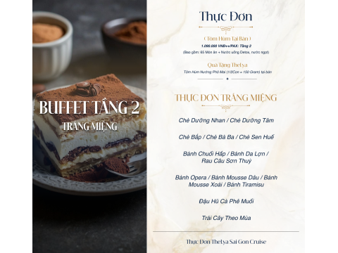 BUFFET TRÁNG MIỆNG TẦNG 2