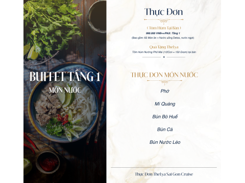 BUFFET MÓN NƯỚC TẦNG 1