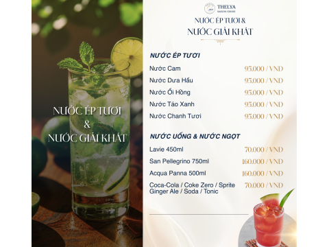 NƯỚC ÉP TƯƠI & NƯỚC GIẢI KHÁT