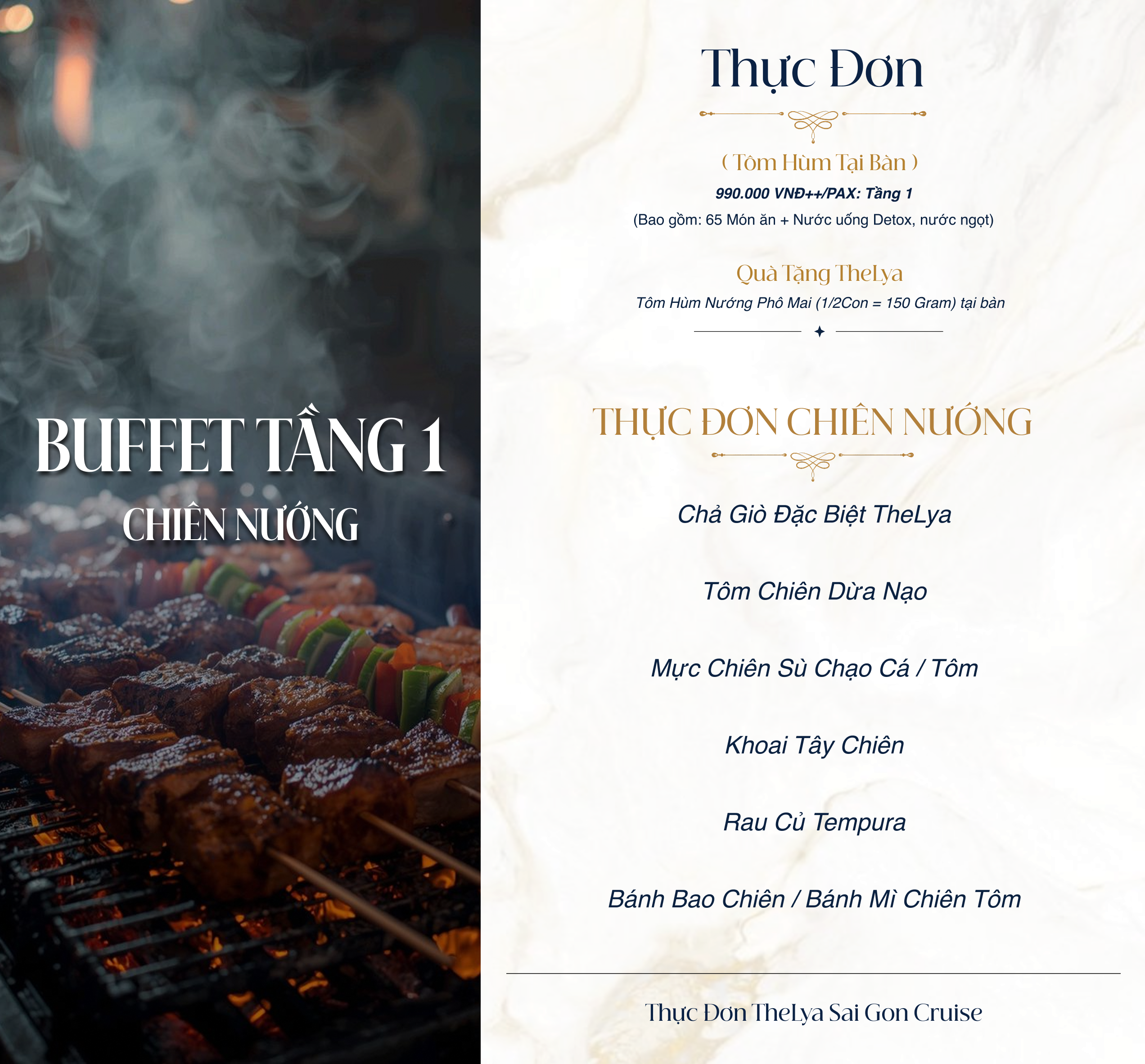 Du Lịch Trên Sông Cùng Buffet Tầng 1 & 2