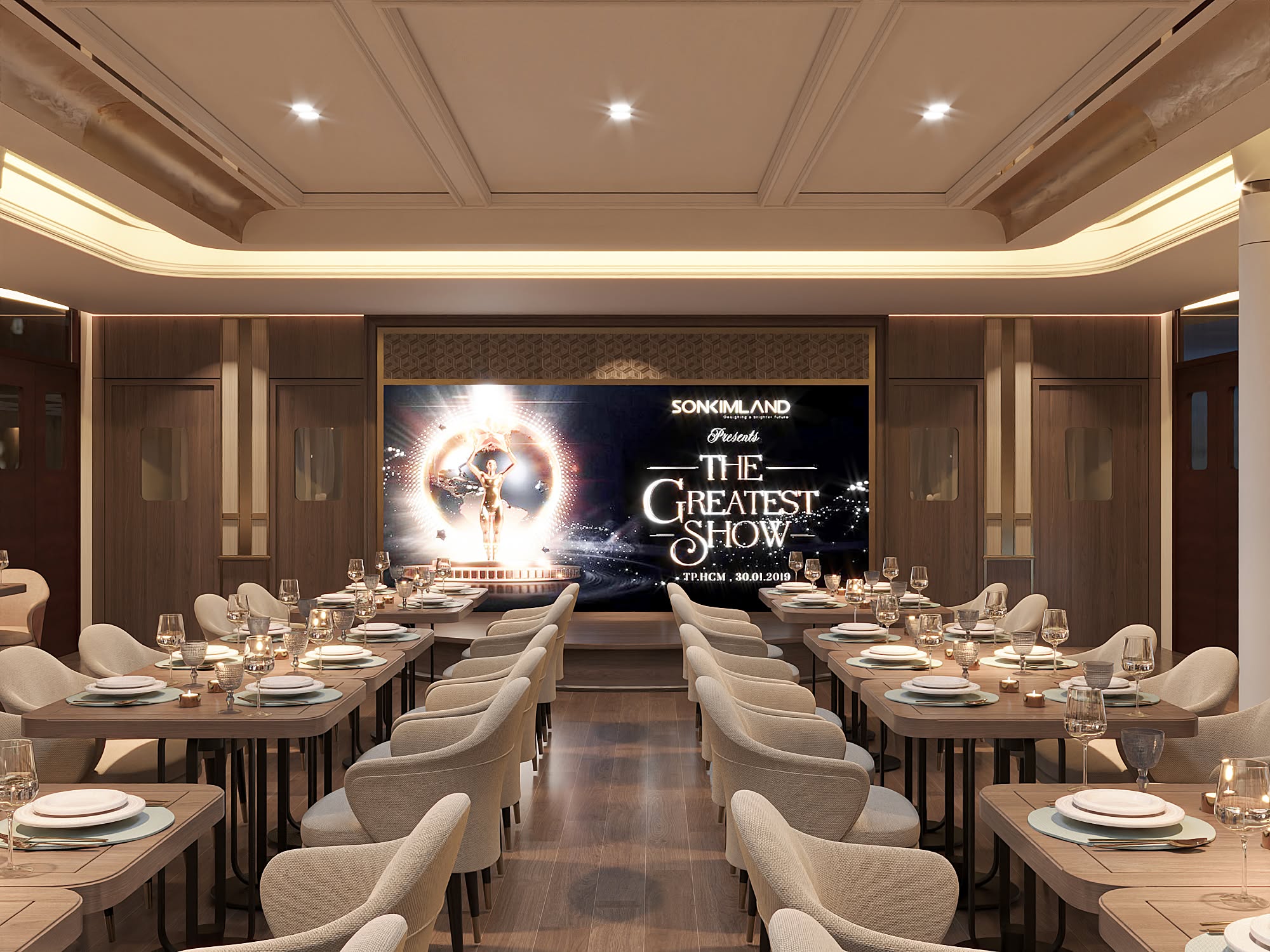 Không gian Saigon cruise chill cùng âm nhạc trên Du Thuyền Thelya