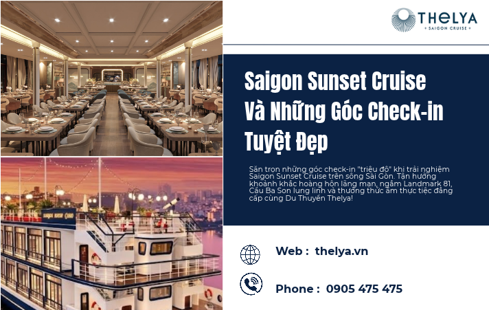Saigon Sunset Cruise Và Những Góc Check-in Tuyệt Đẹp Trên Sông Sài Gòn