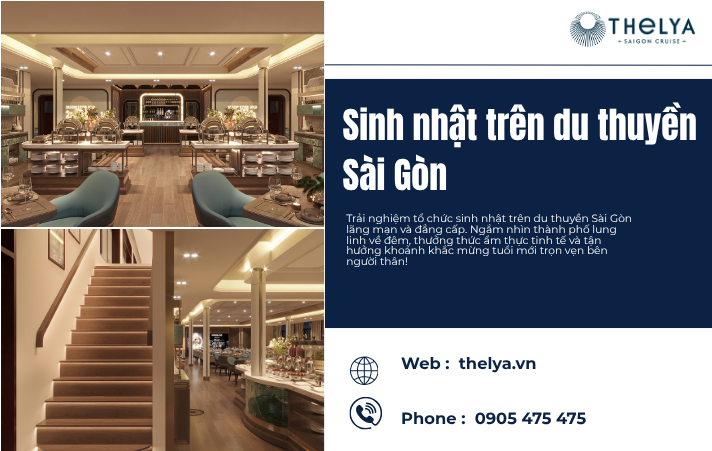 Sinh Nhật Trên Du Thuyền Sài Gòn: Xu Hướng Đón Tuổi Mới Đẳng Cấp Cùng Du Thuyền Thelya