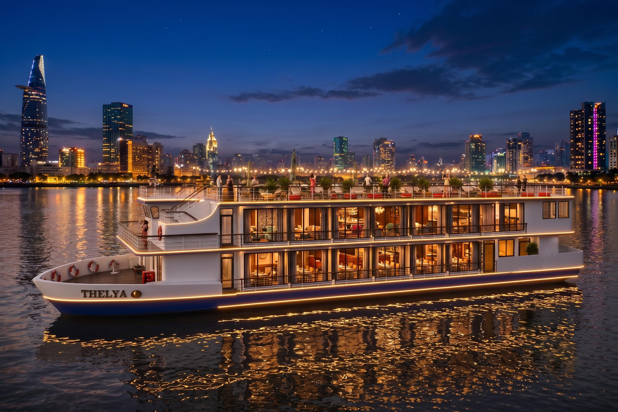 Vì Sao Skyline Cruise Sài Gòn Là Địa Điểm Check-in Được Nhiều Người Yêu Thích?