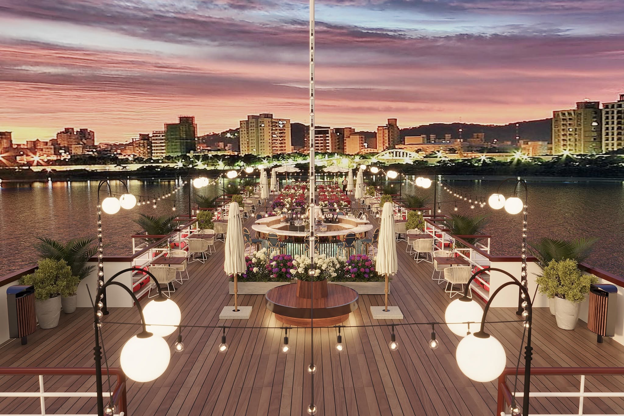 Sunset Cruise Sài Gòn Kết Hợp Ẩm Thực – Nâng Tầm Buổi Hẹn Hò
